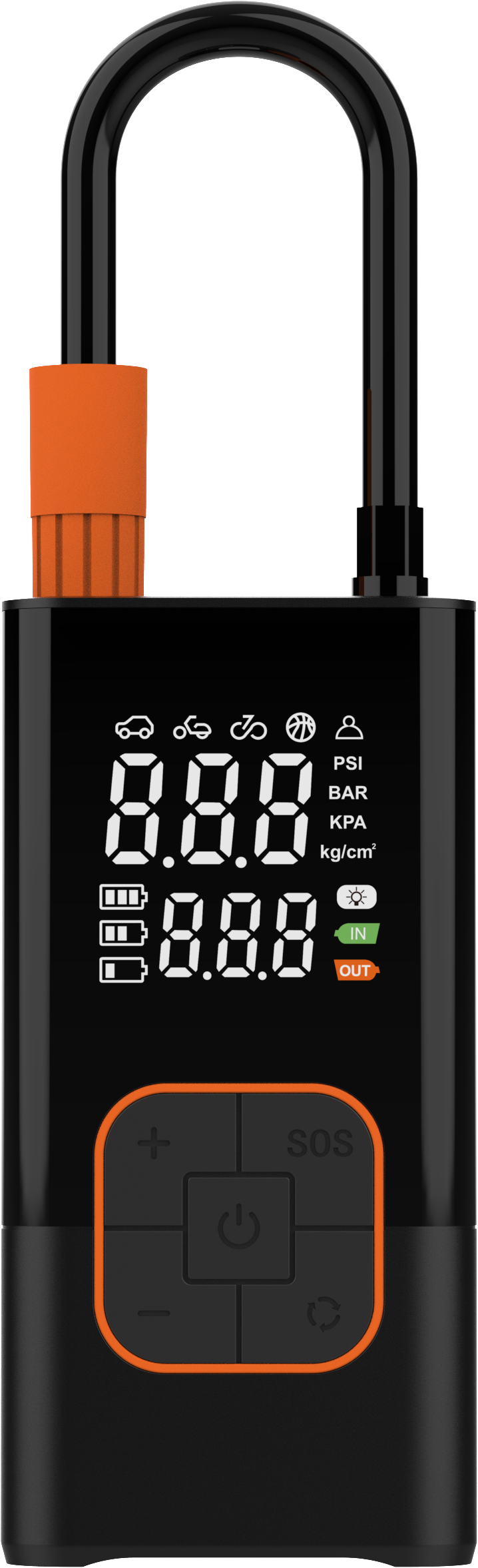 Compresseur d'Air Portable Intelligent - Sans Fil (150 PSI)